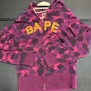 A bathing ape ジップパーカー ジップアップ