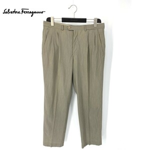 A6107/Spring/Summer Salvatore Ferragamo Ferragamo Shark Shark Конические брюки Slack Bunders 50 Forge/Мужской костюм