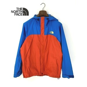 A6971/訳あり 春夏 THE NORTH FACE SUMMIT SERIES ノースフェイス マウンテンパーカー ブルゾン ジャケット M 青 赤/メンズ アウトドア