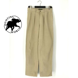 A7469/ spring summer Hunting World Hunting World cotton pe Inter military work pants 32 M degree beige / Italy made men's 