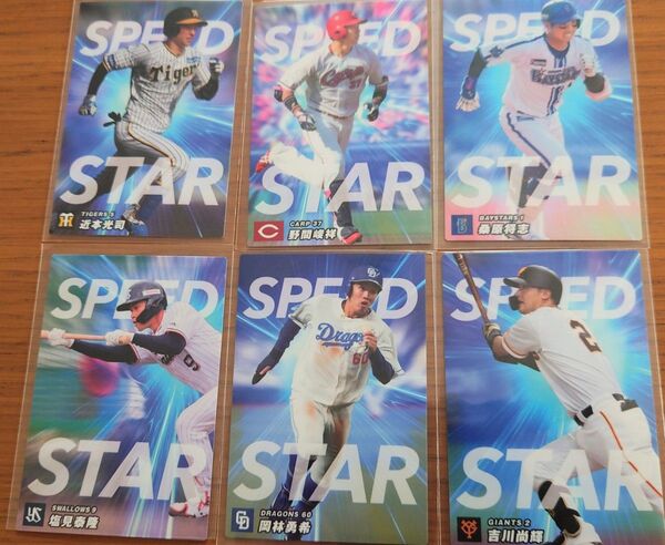 プロ野球チップスカード 12球団セット スピードスター 限定カード