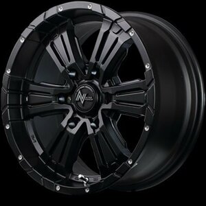 ◆ 16 インチセット ナイトロパワー クロスクロウ 6スポークデザイン セミグロスブラック 215/65R16 109/107R GOODYEAR EAGLE #1 NASCAR