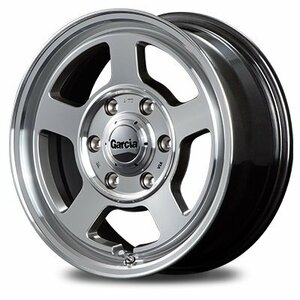 ◆16インチセット ガルシア シカゴ5 メタルグレーポリッシュ 215/65R16 109/107R TOYO オープンカントリーR/T