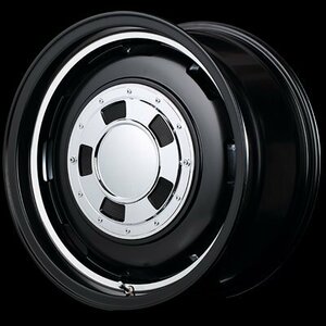 ◆ 16 インチ セット ガルシア シスコ セミグロスブラック リムヴァーレイポリッシュ 175/80R16 GOODYEAR ラングラー AT/S 新品