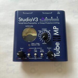 ジャンク品　ART エーアールティー 真空管マイクプリアンプ Tube MP Studio V3