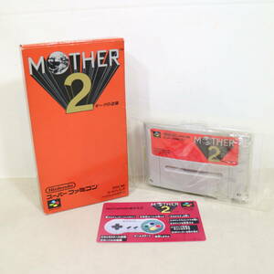 任天堂 スーパーファミコン ソフト MOTHER2 ギーグの逆襲 ロールプレイング テレビ レトロ ゲーム 当時もの 中古 