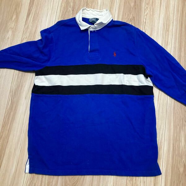 ラルフローレン ラガーシャツ Ralph Lauren POLO 古着 Polo RALPH