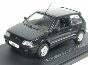 新品 未開封 シトロエン AX GTi 1991年 アシェット 国産名車コレクション 1/43 ノレブ/イクソ 旧車 ミニカー B6