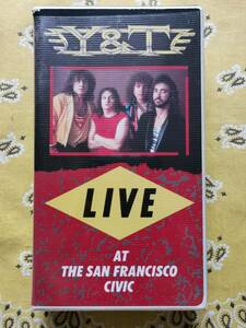 Y&T LIVE AT THE SANFRANCISCO CIVIC 