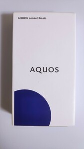 AQUOS sense3 basic SHV48 5.5インチ メモリー3GB ストレージ32GB