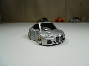 カスタムミニカー　BMW i4 BBS シルバー　17