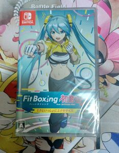 Nintendo Switchソフト Fit Boxing feat. 初音ミク-ミクといっしょにエクササイズ- 新品 未開封品