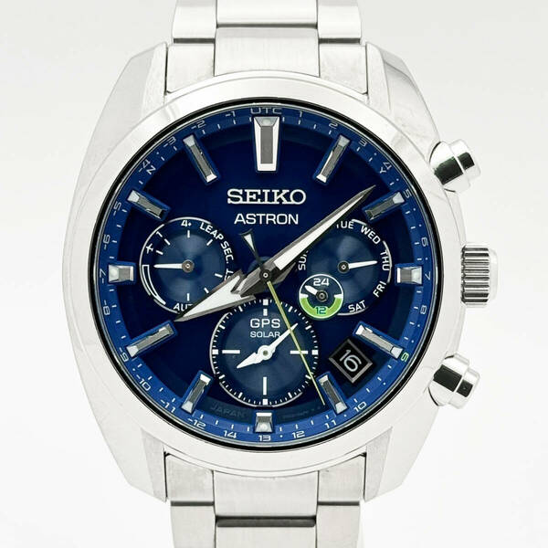 美品 動作良好 世界限定1000本 SEIKO ASTRON セイコー アストロン ジャパンコレクション2020 SBXC055 5X53-0AJ0 ブルー Japan Collection