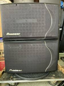 [ operation OK]Pioneer CS-V31Ⅱ-LR Pioneer karaoke speaker pair speaker sound equipment audio business use used sound out verification settled 