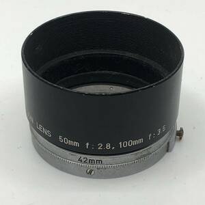 Canon 50mm 2.8 100mm F3.5 42mm LENS HOOD lens hood Canon 