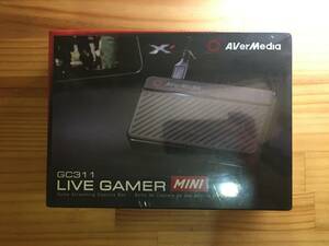【送料無料】AverMedia LIVE GAMER MINI GC311 ゲームキャプチャー　ビデオキャプチャー 【未使用 未開封】