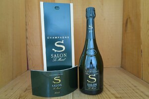 wineluvs/2013年☆★サロン・ル・メニル・ブラン・ド・ブラン・シャンパン・木箱付【RP97点】☆★!!H0319-1