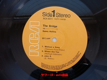 当時物★ソニーロリンズ 橋 SONNY ROLLINS The Bridge LPレコード 日本盤_画像4