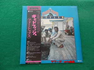 当時物★フォー・トップス キャットフィッシュ Four Tops Catfish LPレコード 日本盤 帯付き