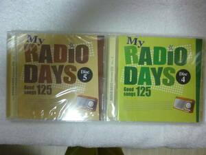 CD2枚セット[my RADIO DAYS Good songs 125 Disc4/5]未開封