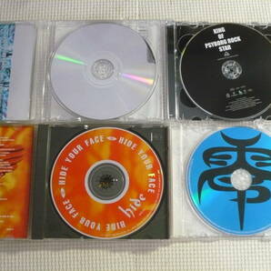 レ CD5枚セット■hide SPIRITS/HIDE YOUR FACE/KING OF PSYBORG ROCK STAR/Psy-Clone/zilch 321 中古の画像3