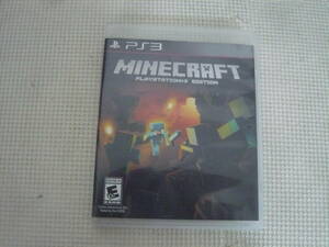  overseas edition PS3 soft [MINECRAFT PLAYSTATION3 EDITION] used 