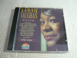 CD☆SARAH VAUGHAN 1950-1954☆中古