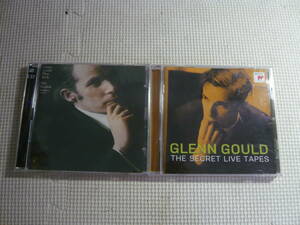 CD２セット☆GLENN GOULD:THE SECRET LIVE TAPES/BACH THE ENGLISH SUITES☆中古