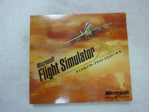 PCソフト２枚セット[Microsoft Flight Simulator X]中古
