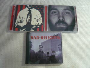 reCD3 pieces set [BAD RELIGION:THE EMPIRE STRIKES FIRST/THE GRAY RACE/stranger than fiction] used 