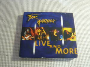 CD２枚組《FAIR WARNING/Live and More》中古