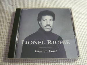CD☆LIONEL RICHIE/Back To Front☆中古