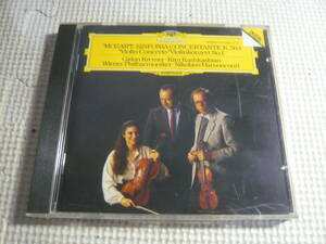 CD☆MOZART:SINFONIA CONCERTANTE K.364　KREMER/KASHKASHIAN/HARNONCOURT☆中古