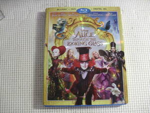 海外版ブルーレイ+DVD《Alice Through the Looking Glass》中古