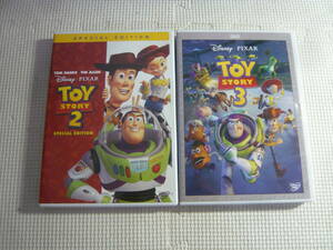 DVD2 pieces set [ Toy Story 2/3] used 