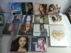 yu) 13CD+4DVD[ Kuraki Mai : set sale various ] used 