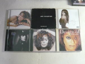 レ　CD6枚セット■ジャネット・ジャクソン　JANET JACKSON　いろいろアルバムまとめ　中古