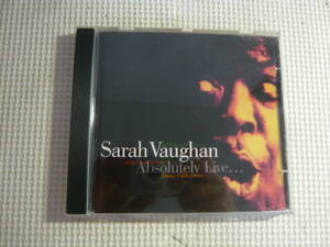 CD[Sarah Vaughan:Absolutely Live…]中古