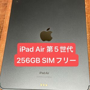 Apple iPad Air 第5世代 SIMフリー 256GB ブルー Cellular Wi-Fi