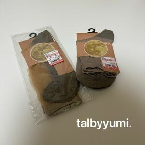 しまむら talbyyumi ソックス 2点セット ストッキング 靴下 ソックス 女性用