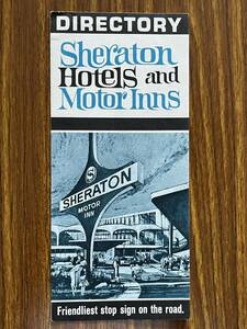 Sheraton hotel and motor inns Directory シェラトンホテル 所在地リスト