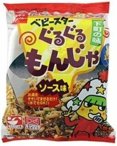 【1円スタート】おやつカンパニー ベビースターぐるぐるもんじゃ 36g×12袋(ミニカップ お湯 とろみ まぜる 駄菓子 下町の味)