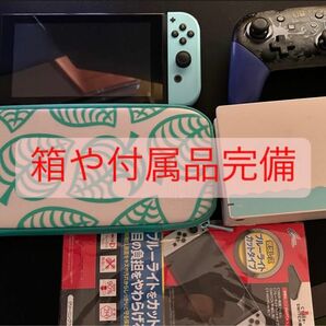 Nintendo Switch 本体 コントローラー ケース フィルム セット 