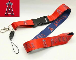 エンゼルス　MLB メジャー　大谷翔平グッズ　携帯ストラップ　ネックストラップ ストラップ