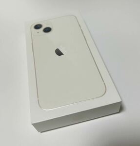 iPhone 13充電器　Softbank　128GB　箱　純正ケーブル　　SIMなし