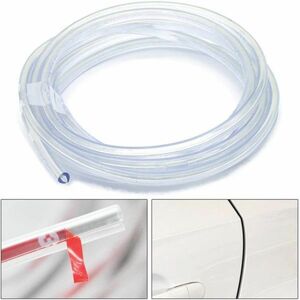  car door edge protector 5m car edge trim Raver seal protector U character type protection door edge guard transparent clear 