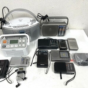 E381 カセットレコーダー ラジオ CDラジオカセットレコーダー 大量 まとめ売り Panasonic National SONY TOSHIBA 他 動作未確認の画像1