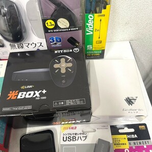 E394 PC 周辺機器 大量 まとめ売り マウス Wi-Fi USB 他 Panasonic BUFFALO TOSHIBAの画像6