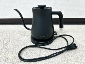 A584 BALMUDA bar Mu daThe Pot K02A-BK electric kettle 0.6L black operation verification settled 