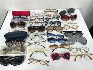 E447　サングラス　メガネ　眼鏡　大量　まとめ売り　TIMANDRITA　Yves Saint Laurent　COACH　courreges paris　他　レディース　メンズ
